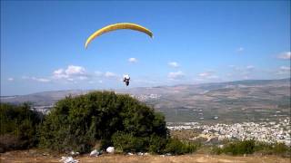 Paragliding har haachim 13-11-2012