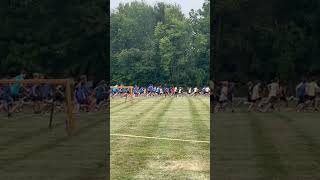 Barnwell cross country first race