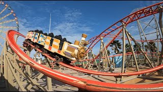 Space Train @ Circus Land, Vietnam - offride & onride POV