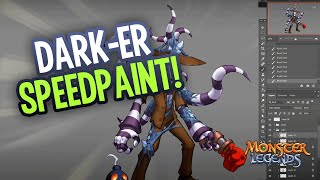 Dark-er Speedpaint | Monster Legends