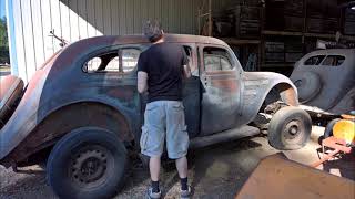 Rare Chrysler Airflows Everywhere!  Stash of Barn Finds