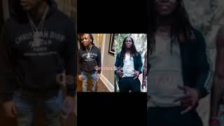 FYB J Mane disrespects O Block for FBG Duck and O Block responds "No Peace" #fybjmane #kingvon