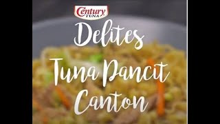 Century Tuna Pansit Canton Stir Fry Noodles (with Arabic subtitle)