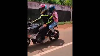 Riding Couples Bike Ride Whats App Status😍#shots #couplegoals 😍#viralvideo #trending💕