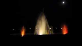 Coloured Musical Fountain Show(Part-3)at Ajwa Garden,Vadodra,Gujarat,India.