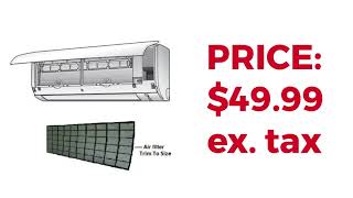 Universal Filters in Minisplitwarehouse.com#heatpumps #trending #minisplit