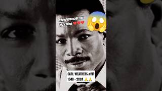 Carl Weathers nous a quitté #rip 🙏Video sur mon YT #apollocreed #rip #carlweathers #rocky #tribute