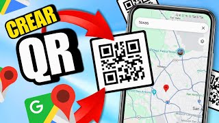 Cómo HACER un Código QR con una UBICACIÓN de GOOGLE MAPS (2024)