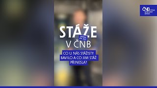 Přihlaste se na stáž do ČNB - Co u nás stážisty bavilo?