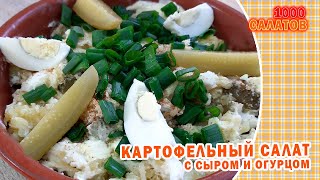 Картофельный салат с сыром и огурцом #27