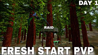 [ARK MOBILE] FRESH START PVP NEW SVR  RAID BASE TAME PT - DAY -1