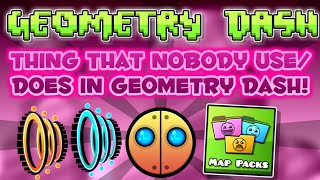 Geometry Dash: Things That Nobody Use/Does In Geometry Dash! | DroidRider