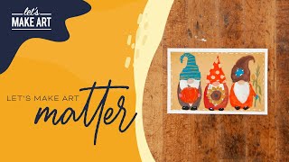 Let's Make Art Matter: The Witching Hour | Mini Tutorial by Sarah Cray & Let's Make Art