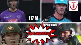 Top Four (04) Longest Sixes Sixes in Cricket History Cricket