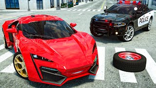 Rescue Police Car From The Monster | Police car vs the fastest sports car | Wheel City Heroes (WCH)