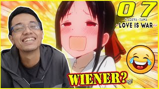 THE DIRTY JOKES!😂 | Kaguya sama: Love is War Season 1 Episode 7 Reaction & Review