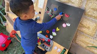 ¡¡¡Mira la tabla sensorial de mi hijo!!!