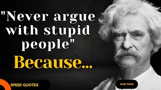 Never argue with stupid people | Mark Twain Quotes in English @technicalgift