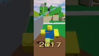 2022-2017 back when I was younger #roblox #shorts #edits | penny