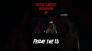 Steve Christy Deserved It! | Friday the 13th #shorts  #movie  #retrospectivereview