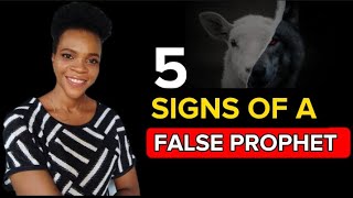 HOW TO DISCERN A FALSE PROPHET AND TEACHER //5 IMPORTANT SIGNS