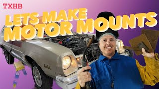 Pinto Motor Swap Continued. New Wheels, Custom Motor Mounts and More.