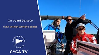 On board Danielle in CYCA Winter Women's Series