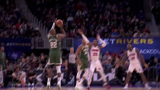 HIGHLIGHTS: Middleton moves to third on Bucks all-time scoring list