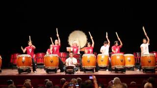 Yamato Taiko School - Emmeloord stage performance - Hyuga