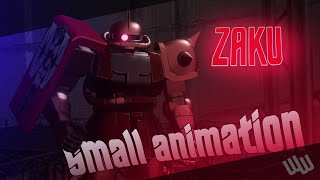 Zaku: Chek out this new sheild! | 3D Анимация