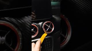 How to remove the A/c vents on a Mercrdes cla