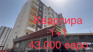 # Турция # Город Мерсин# Квартира планировки 1+1