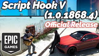 Update: Script Hook V 1.0.1868.4 Official Release by Alexander Blade