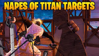 How to EASILY Hit the nape of different Titan Targets with ODM Gear attacks (4) | Eren Jaeger Guide