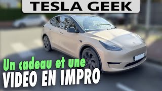 Il repart avec un cadeau, moi une vidéo et vous des conseils ! 😊 👍🏻