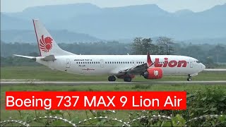 PLANESPOTTING BOEING 737 MAX 9 LION AIR TAKE OFF FROM SULTAN HASANUDDIN INTERNATIONAL AIRPORT (UPG)