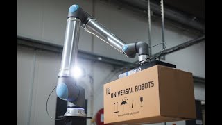 Palletizing application with new UR20 cobot arm