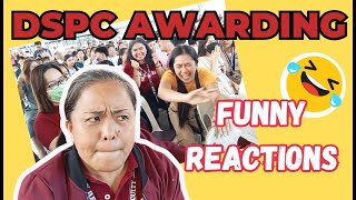 Mga Nakakatuwang Reaction sa DSPC Awarding