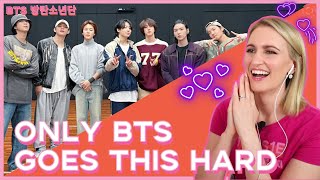 BTS 방탄소년단 Run BTS [달려라 방탄] Dance Practice Reaction (ONLY BTS GOES THIS HARD!!)