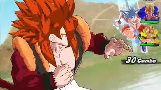 SUPER SAIYAN 4 GOGETA VS MASTERED ULTRA INSTINCT GOKU