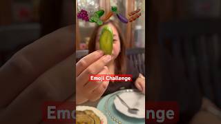 Eating Emoji Challenge #shorts #short #shortvideo #food #asmr #mukbang #makan #emojichallenge #eat