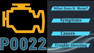 DTC P0022 Overview: "A" Camshaft Position – Timing Over-Retarded (Bank 2)