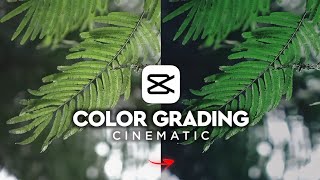 Tutorial Edit Cinematic Color Grading Di Capcut | Capcut Tutorial