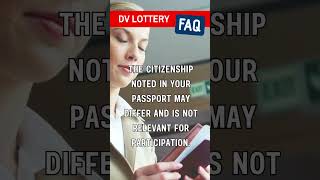 DV Lottery: birth country or citizenship?