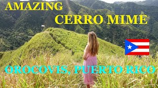 Climbing to the Top of the World in Orocovis, Puerto Rico! Cerro Mime Takes Our Breath Away! (Drone)