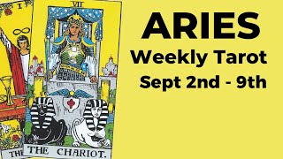 Aries: Big Changes Bring Blessings And A Remarkable Connection! 💙 Sept 2nd  - 9th 2024 WEEKLY TAROT