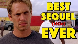 2 Fast 2 Furious - The GOAT of Sequel Titles | Movie Review