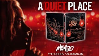 A QUIET PLACE - 4K Ultra HD - Mondo X Steelbook - UNBOXING | BLURAY DAN