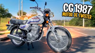 CG 1987 COM MOTOR DE TWISTER PRONTA