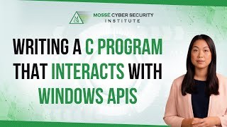 Writing a C program that interacts with Windows APIs